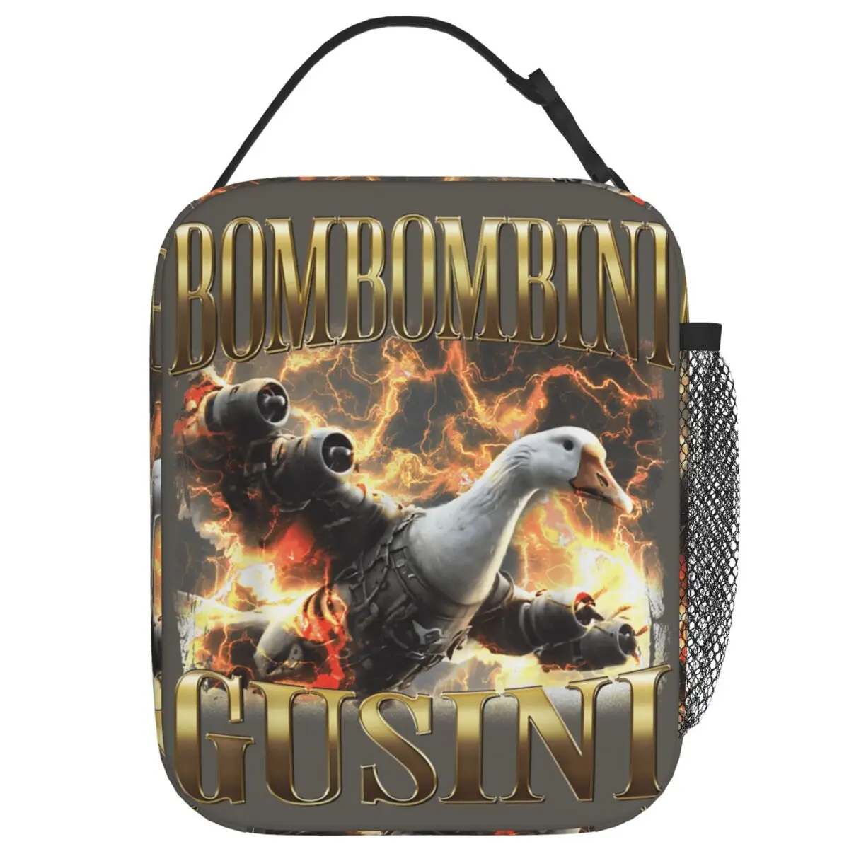 Bombombini Gusini Funny Italian Brainrot Meme Lunch Bag Convenient Lunch Box Cooler Bag Fashion Waterproof Thermal Tote Handbags
Bombombini Gusini Funny Italian Brainrot Meme Lunch Bag Convenient Lunch Box Cooler Bag Fashion Waterproof Thermal Tote Handbags