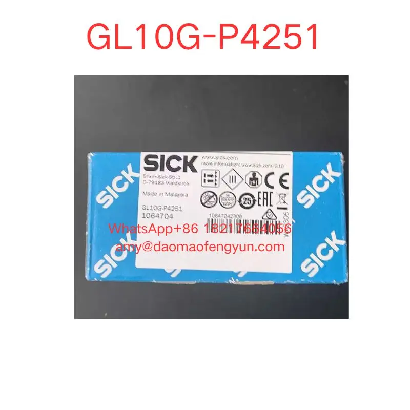 New GL10G-P4251 Sensor Part Number 1064704 fast shipping
New GL10G-P4251 Sensor Part Number 1064704 fast shipping