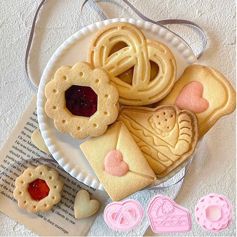 Cute Hollowed Out Jam Cookie Cutters DIY Bakery Tools and Accessories Baking Stamp
Cute Hollowed Out Jam Cookie Cutters DIY Bakery Tools and Accessories Baking Stamp