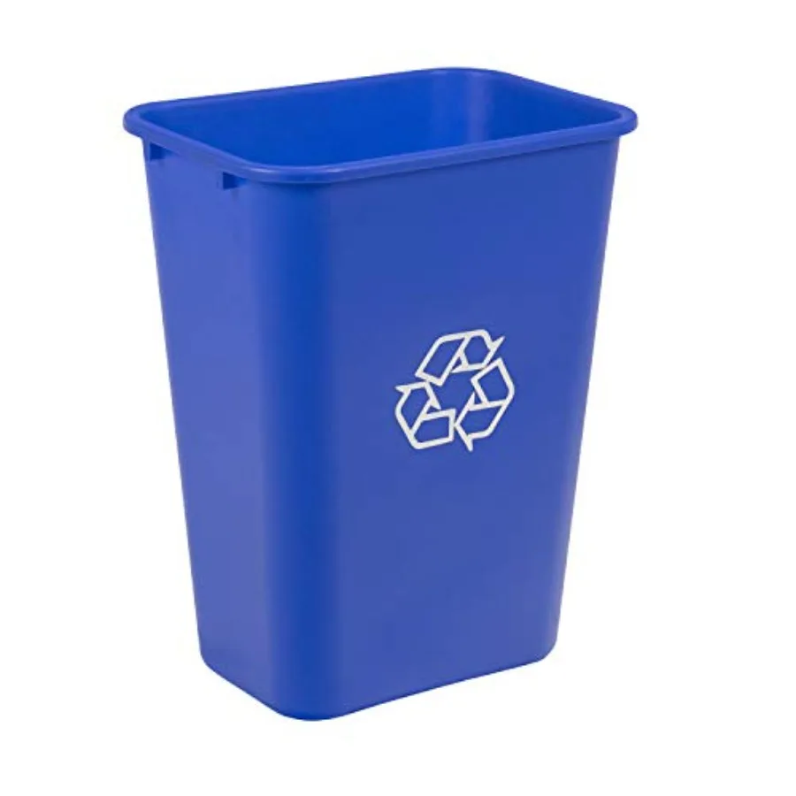 Rectangular Commercial Office Wastebasket, Easy to Clean, Lightweight,,, Recycle Logo
Rectangular Commercial Office Wastebasket, Easy to Clean, Lightweight,,, Recycle Logo