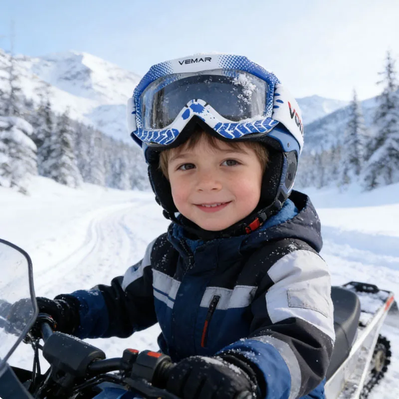 VEMAR Breathable Kids Motocross Goggles Lenses Eyewear Anti-Fog PU Lens Windproof Dustproof Glasses for Children Offroad Riding
VEMAR Breathable Kids Motocross Goggles Lenses Eyewear Anti-Fog PU Lens Windproof Dustproof Glasses for Children Offroad Riding