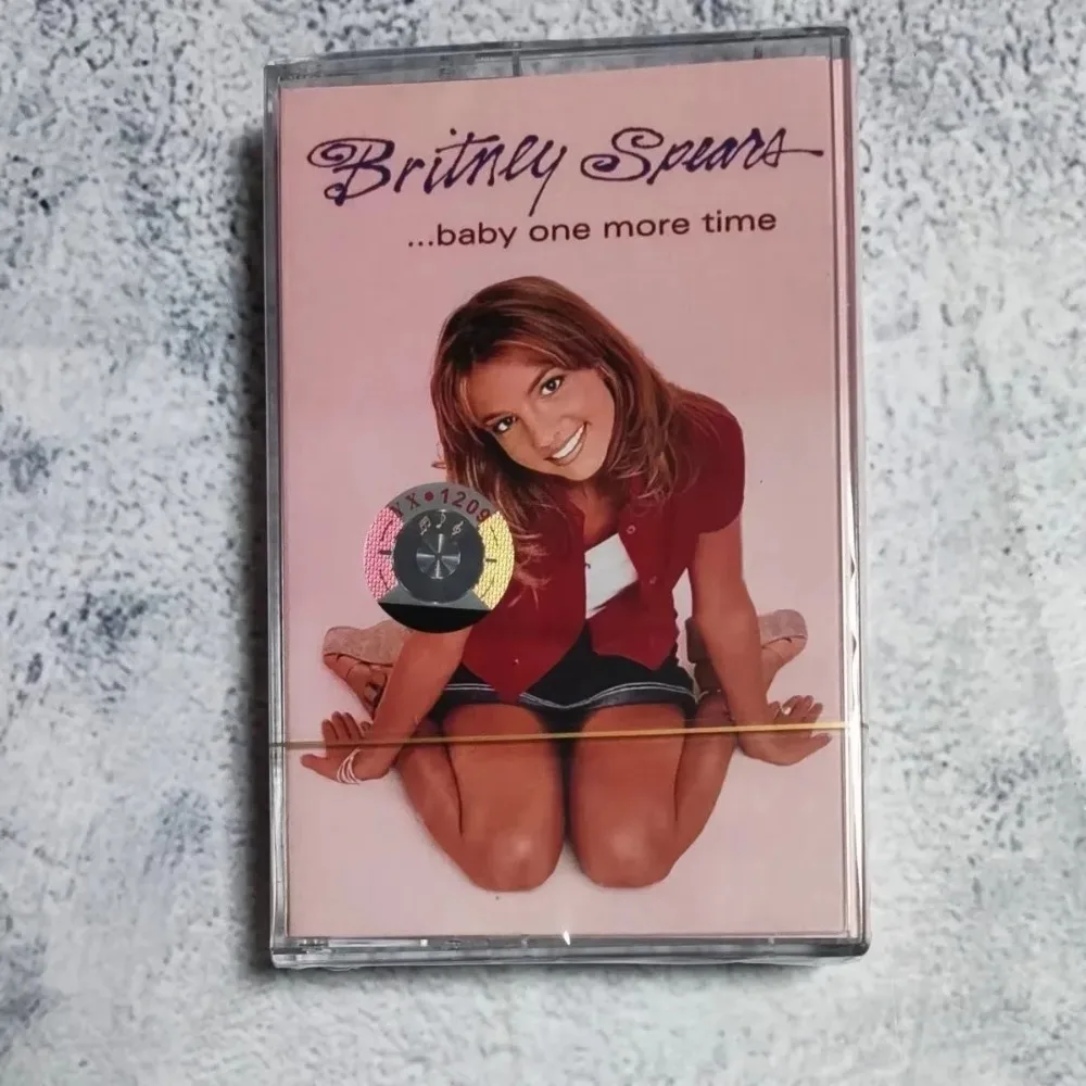 Teen pop Britney Spears Music Tape Baby One More Time Album Cassettes Cosplay Walkman Recorder Car Soundtracks Box Party Music
Teen pop Britney Spears Music Tape Baby One More Time Album Cassettes Cosplay Walkman Recorder Car Soundtracks Box Party Music