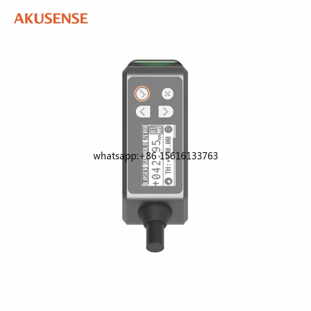AKUSENSE High Precision Displacement Sensor 60-180mm Range with 45um Repeatability RS485 Analog Output
AKUSENSE High Precision Displacement Sensor 60-180mm Range with 45um Repeatability RS485 Analog Output