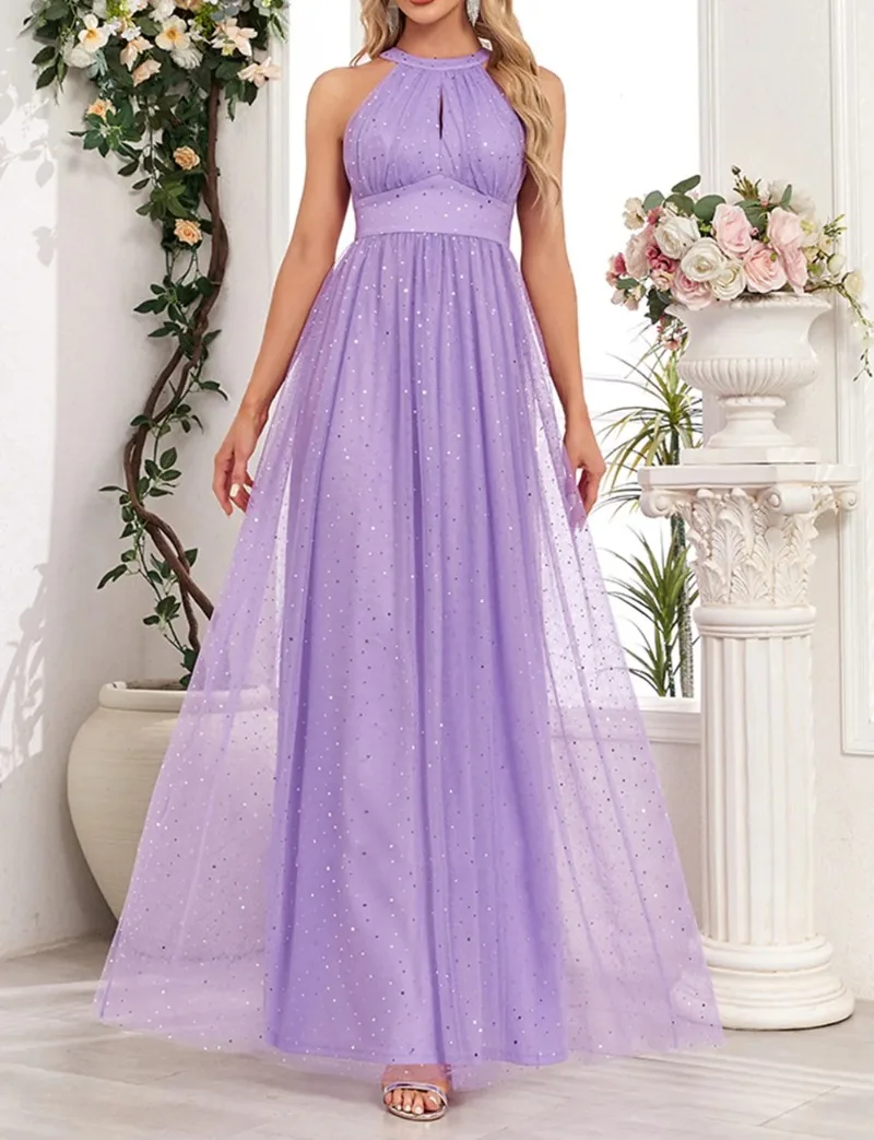 Chic Halter Designed Sparkle Prom Dress Summer Sleeveless Evening Long Dresses Sequined Slim Waist Wedding Party Gowns
Chic Halter Designed Sparkle Prom Dress Summer Sleeveless Evening Long Dresses Sequined Slim Waist Wedding Party Gowns