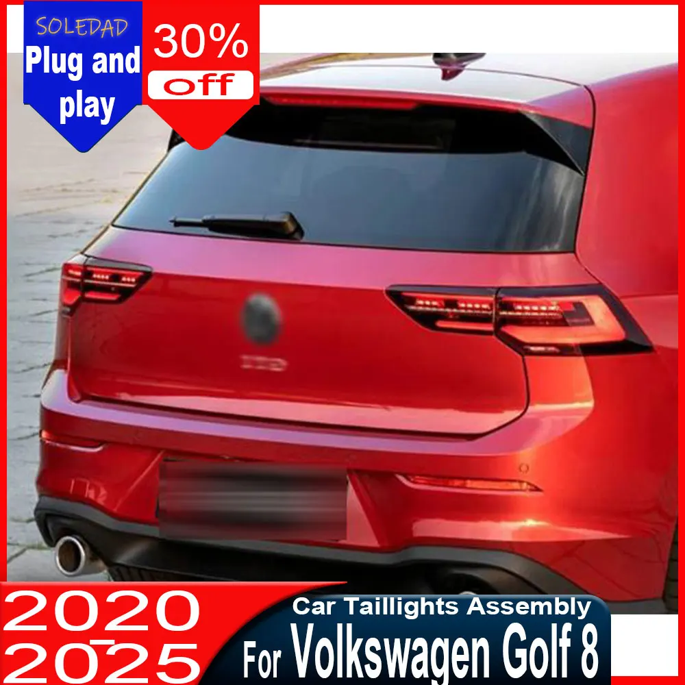 Car LED tail light for Volkswagen VW Golf 8 MK8 2020 2021 2022 2023 2024 2025 Rear Stop DRL Brake Auto Accessories
Car LED tail light for Volkswagen VW Golf 8 MK8 2020 2021 2022 2023 2024 2025 Rear Stop DRL Brake Auto Accessories