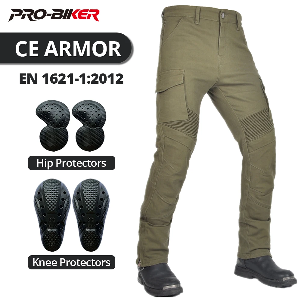 All Seasons Motorcycle Pants Wear-resistant Anti-fall Outdoor Motocross Riding Pants Motorbike Pants Built-in CE Protective Pads
All Seasons Motorcycle Pants Wear-resistant Anti-fall Outdoor Motocross Riding Pants Motorbike Pants Built-in CE Protective Pads
