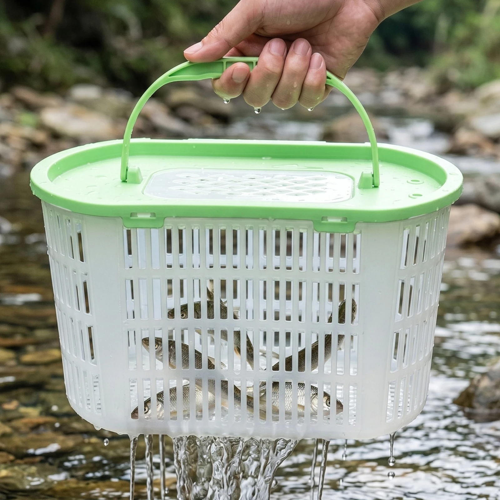 Double-Layer Fish Container Thickened PP Fish Holding Container Outdoor Gear Drain Hole Portable
Double-Layer Fish Container Thickened PP Fish Holding Container Outdoor Gear Drain Hole Portable