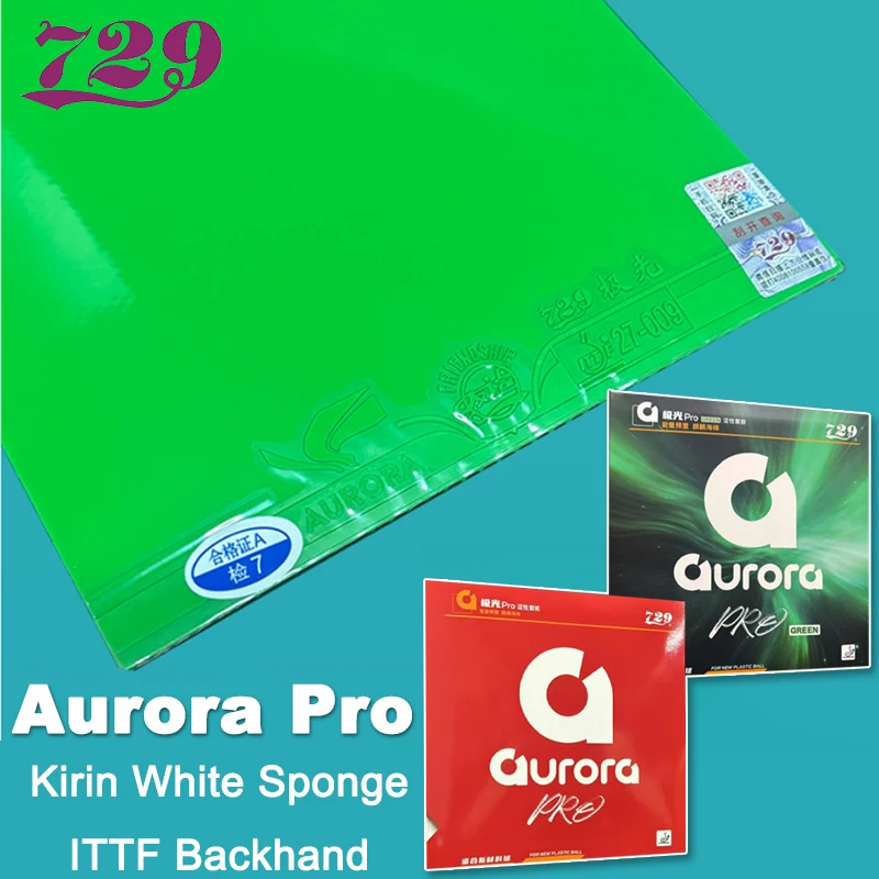 729 Aurora Pro Non-sticky Table Tennis Rubber Upgraded Kirin White Sponge Ping Pong Rubber ITTF Approved Table Tennis Rubber
729 Aurora Pro Non-sticky Table Tennis Rubber Upgraded Kirin White Sponge Ping Pong Rubber ITTF Approved Table Tennis Rubber