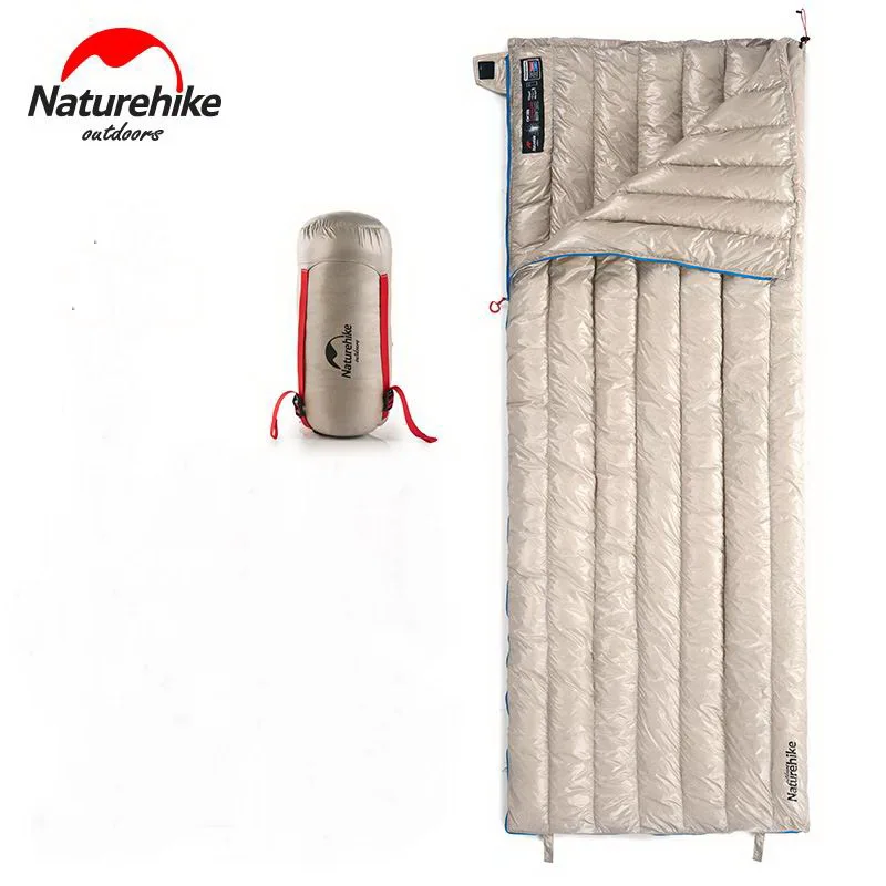 Naturehike Outdoor 90% Duck Down Single Sleeping Bag Ultralight Sleeping Bags Can Splicing Camping Winter
Naturehike Outdoor 90% Duck Down Single Sleeping Bag Ultralight Sleeping Bags Can Splicing Camping Winter