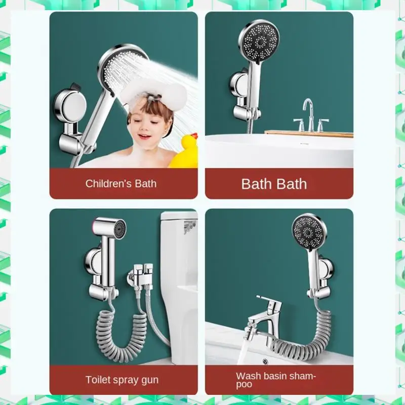 FIZP New Unique Horizontal Setting,Suction Cup Handheld Shower Head Holder ,Large Shower Head Supports,Wall Mounted
FIZP New Unique Horizontal Setting,Suction Cup Handheld Shower Head Holder ,Large Shower Head Supports,Wall Mounted