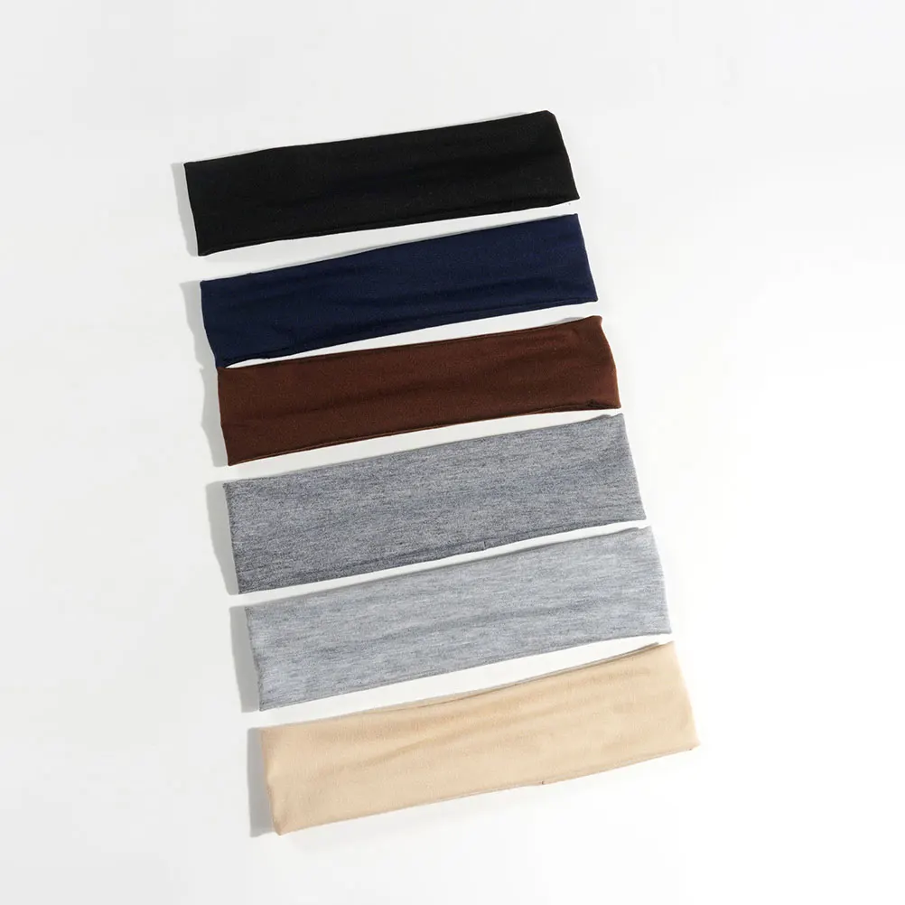 6pcs Women's Soft Cotton Yoga Headbands 6cm Wide Non-Slip Sports Sweatbands for Workout Hair Accessories Ladies
6pcs Women's Soft Cotton Yoga Headbands 6cm Wide Non-Slip Sports Sweatbands for Workout Hair Accessories Ladies