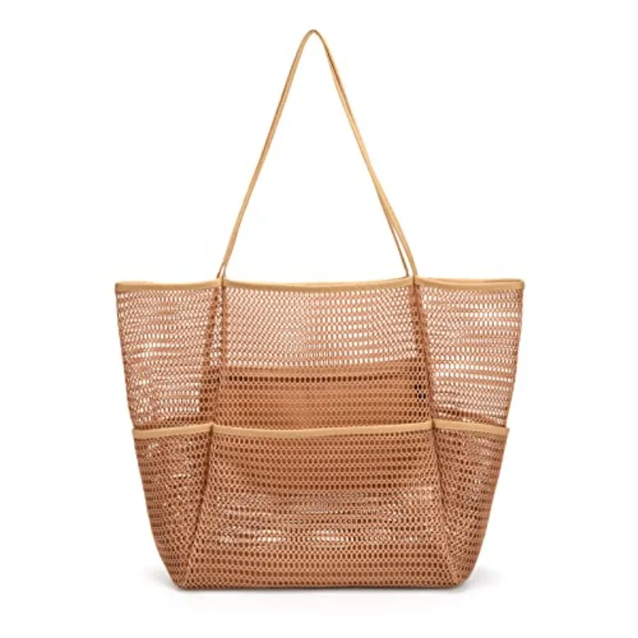 Beach Mesh Tote Bag for Women, Large Travel and Pool Bag, Lightweight Vacation Cruise Tote Inside Out Flip to Use
Beach Mesh Tote Bag for Women, Large Travel and Pool Bag, Lightweight Vacation Cruise Tote Inside Out Flip to Use