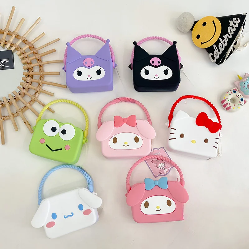 New Kawaii Sanrio Purse Hand Messenger Bag Hello Kitty Kuromi Cinnamoroll Anime Cute Girl Backpack Children Toys Christmas Gift
New Kawaii Sanrio Purse Hand Messenger Bag Hello Kitty Kuromi Cinnamoroll Anime Cute Girl Backpack Children Toys Christmas Gift