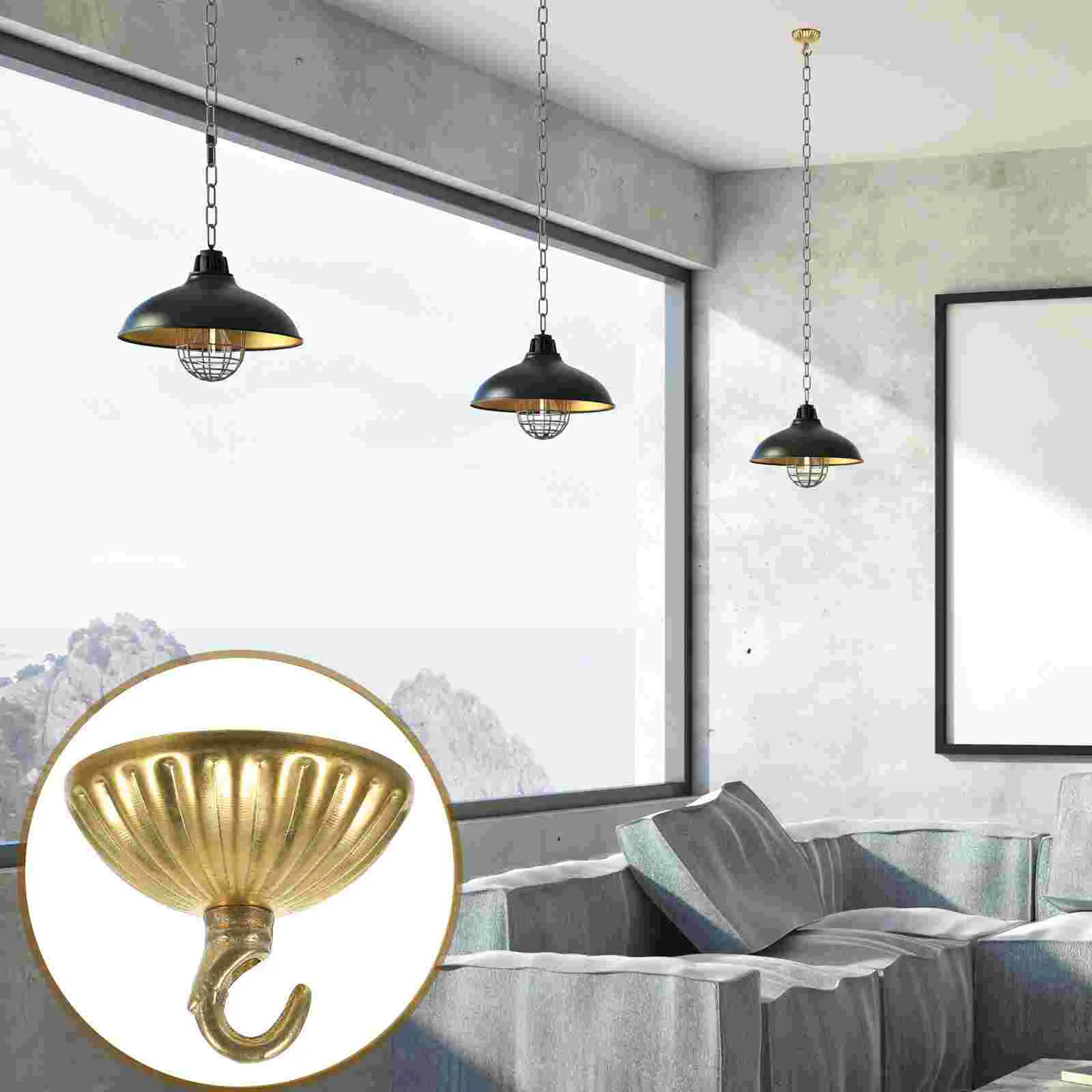 Hook Eye Chandelier Mounting Plate Pendant Light Canopy Dimmable Kit Pure Copper Fixture Parts
Hook Eye Chandelier Mounting Plate Pendant Light Canopy Dimmable Kit Pure Copper Fixture Parts