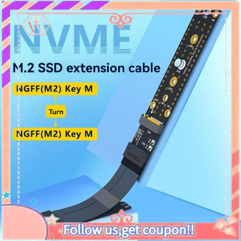 Модернизированный удлинительный кабель M.2 SSD M.2 (NGFF) Key M Удлинительный кабель Nvme Поддержка жесткого диска 2230/2240/2260/2280
Модернизированный удлинительный кабель M.2 SSD M.2 (NGFF) Key M Удлинительный кабель Nvme Поддержка жесткого диска 2230/2240/2260/2280