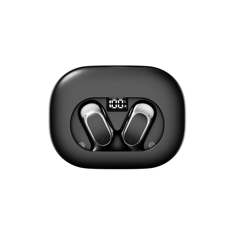 M115 Smart Translator Headset 144-Language AI Translation Earbuds Wireless On-Ear Translator Device Black
M115 Smart Translator Headset 144-Language AI Translation Earbuds Wireless On-Ear Translator Device Black