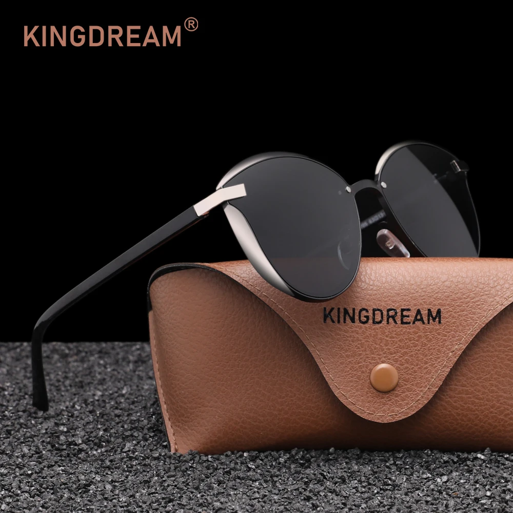 KINGDREAM Polarized Women's Sunglasses Cat Eye Mirror Sun Glasses for Ladies Travel Eyewear Accessory
KINGDREAM Polarized Women's Sunglasses Cat Eye Mirror Sun Glasses for Ladies Travel Eyewear Accessory 