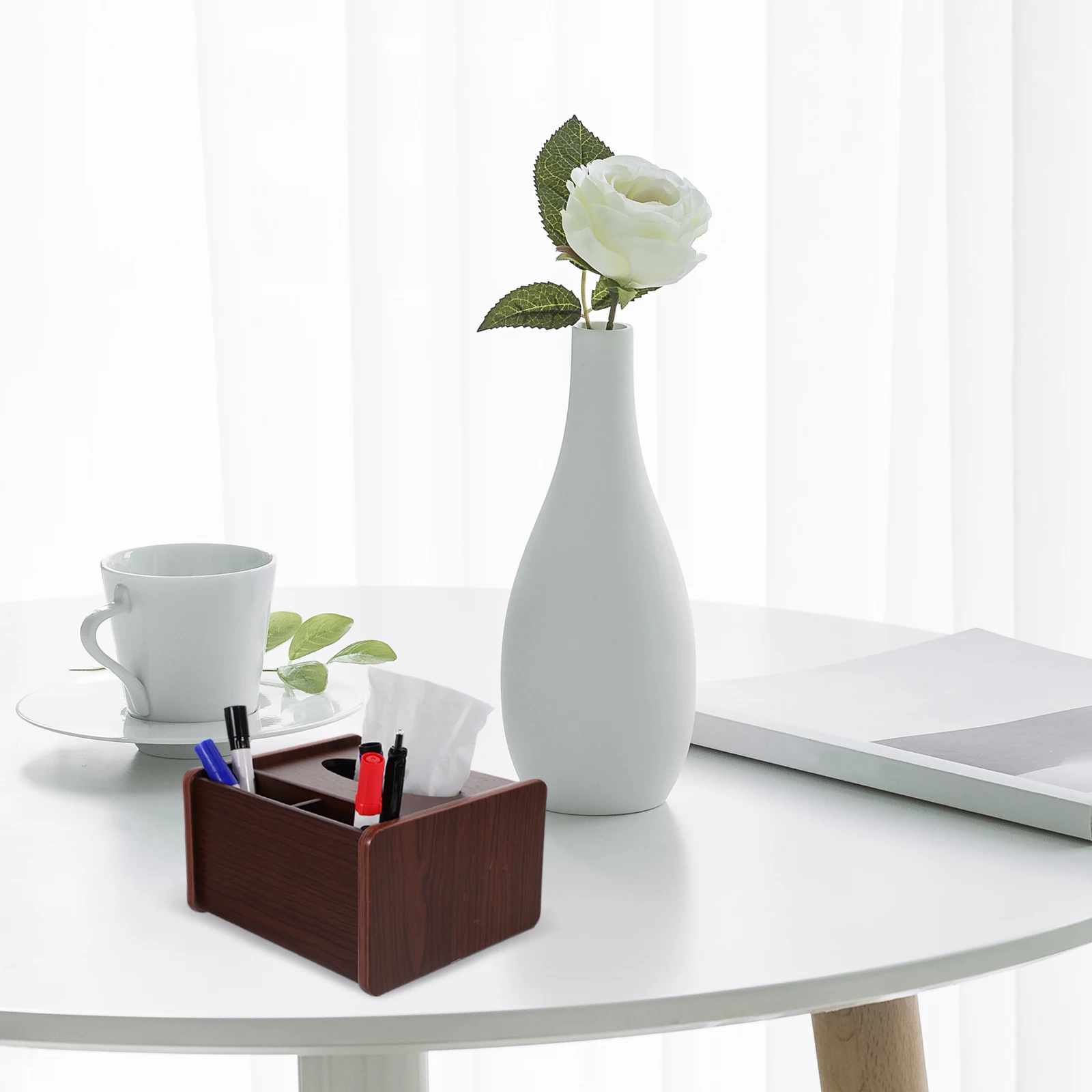 Elegant Desktop Tissue Holder Storage Box Fine Polished Smooth Surface Napkin Container for Home Hotel Office Organizer Small
Elegant Desktop Tissue Holder Storage Box Fine Polished Smooth Surface Napkin Container for Home Hotel Office Organizer Small