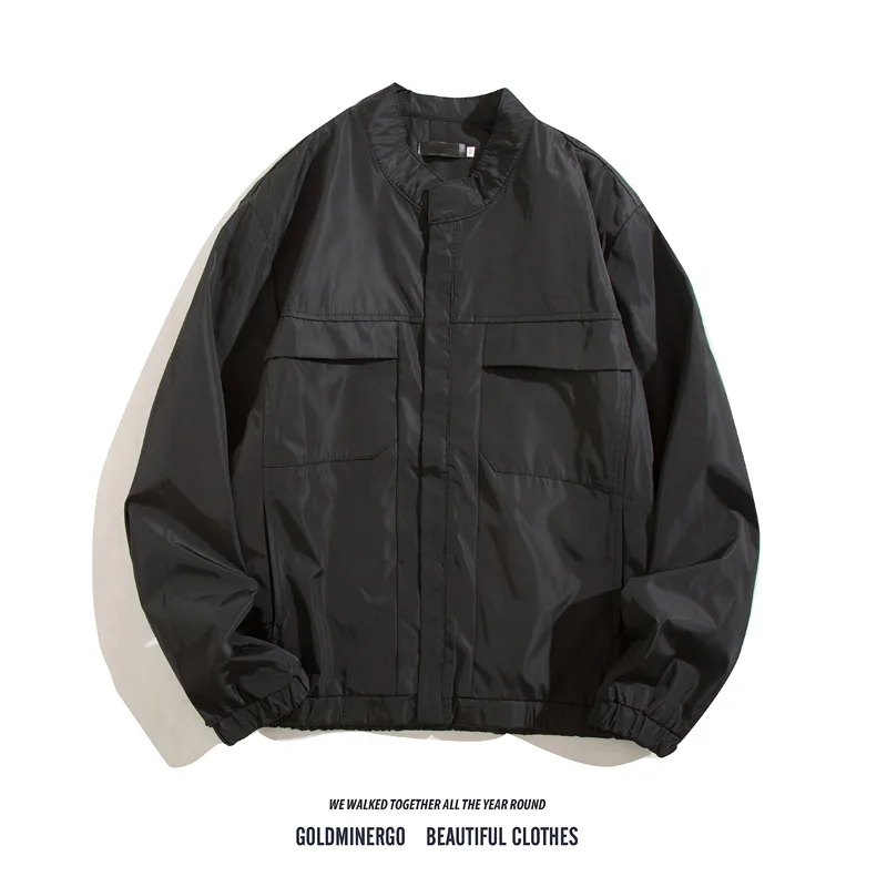 Мужской кардиган в стиле ретро-жакет, свободного кроя, с воротником-стойкой, универсальный, для работы и повседневной носки
Мужской кардиган в стиле ретро-жакет, свободного кроя, с воротником-стойкой, универсальный, для работы и повседневной носки