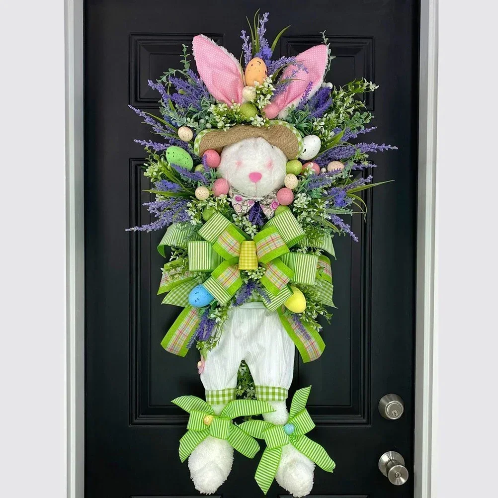 Easter Bunny Wreath Spring Decorations Easter Wreath Front Door Wall Window Decor Handmade Rabbit Flower Garland Home Decoration
Easter Bunny Wreath Spring Decorations Easter Wreath Front Door Wall Window Decor Handmade Rabbit Flower Garland Home Decoration