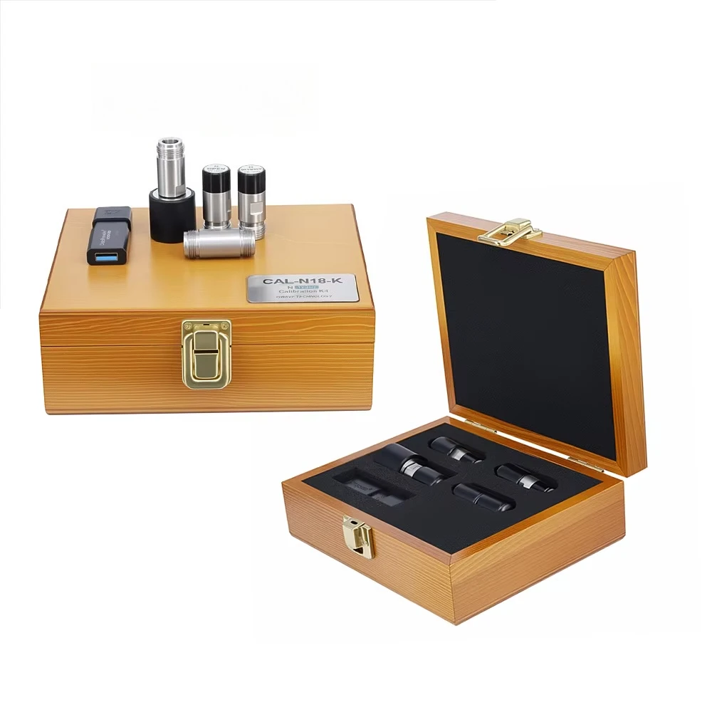 CAL-N18-K High Frequency N-Type Female Open Circuit Short Load 50 Ohm Brass and Stainless Steel Calibration Kit DC to 18 GHz
CAL-N18-K High Frequency N-Type Female Open Circuit Short Load 50 Ohm Brass and Stainless Steel Calibration Kit DC to 18 GHz