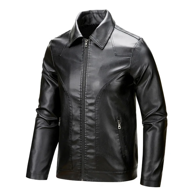 Fashion Motorcycle Causal Coat Mens Moto Biker Leather Spring Autumn Jacket Men Stand Collar Slim Pu
Fashion Motorcycle Causal Coat Mens Moto Biker Leather Spring Autumn Jacket Men Stand Collar Slim Pu