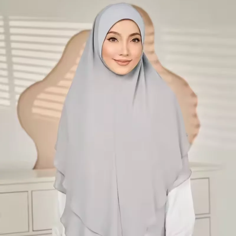 Muslim Khimar Eid Djellaba Headscarf Long Hijab Scarf Instant Headscarf Pull On Niqab Nikab Amira Islam Prayer Hijabs Headdress
Muslim Khimar Eid Djellaba Headscarf Long Hijab Scarf Instant Headscarf Pull On Niqab Nikab Amira Islam Prayer Hijabs Headdress