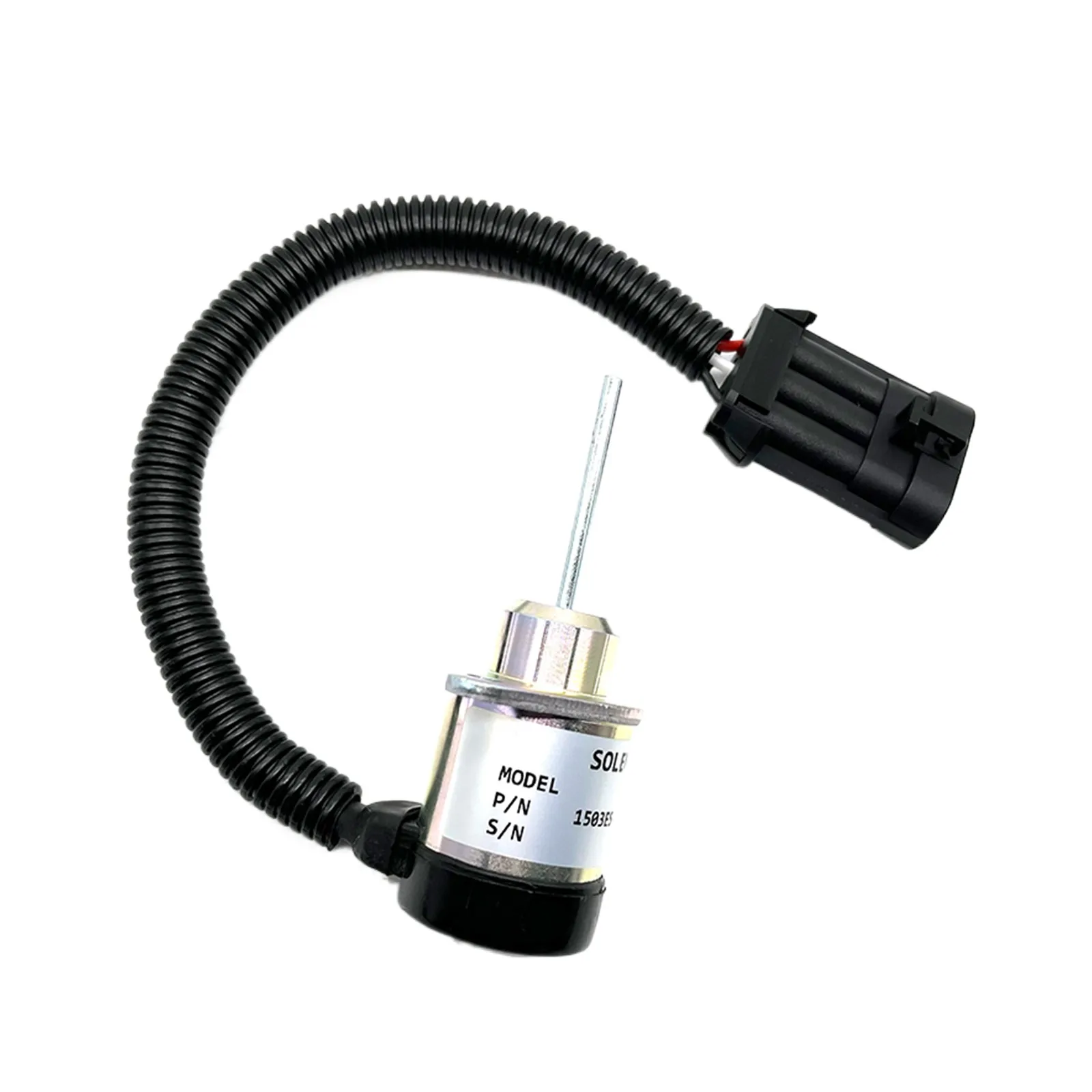 1503ES-12A5UC4S 12V Fuel Shut Off Solenoid 1G925-60011 6691498 For Bobcat S185 S205 325 328 329 for Kubota Engine Stop Solenoid
1503ES-12A5UC4S 12V Fuel Shut Off Solenoid 1G925-60011 6691498 For Bobcat S185 S205 325 328 329 for Kubota Engine Stop Solenoid