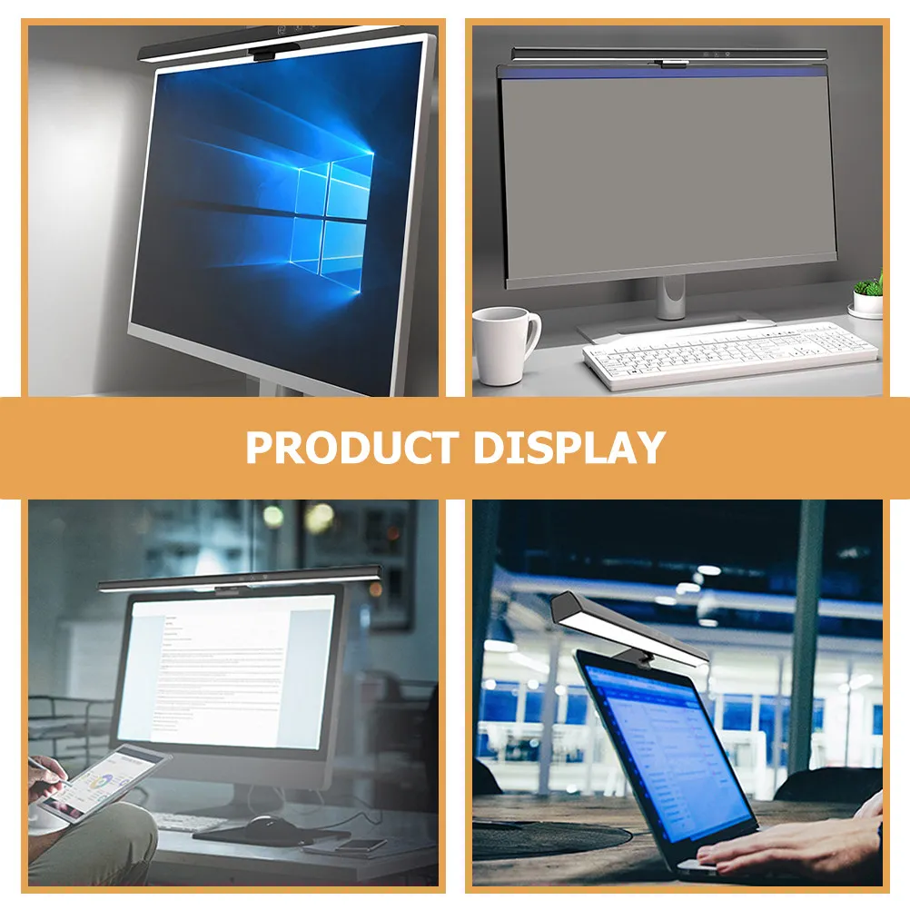 Monitor Lamp Bar Eye Protection Anti Blue Light Adjustable Brightness Timing Dim Screen Light Bar for Computer Monitor Eye
Monitor Lamp Bar Eye Protection Anti Blue Light Adjustable Brightness Timing Dim Screen Light Bar for Computer Monitor Eye