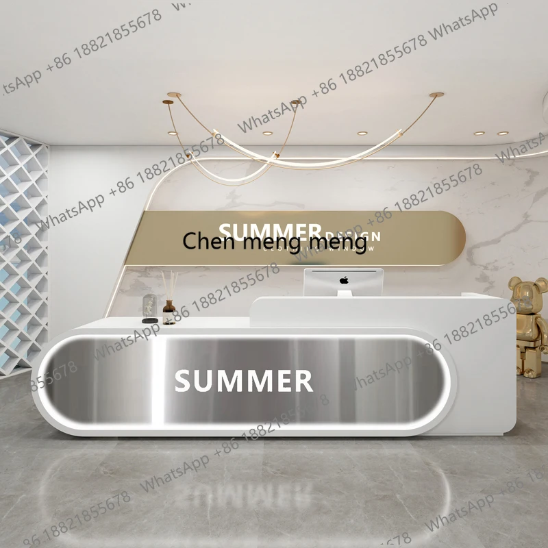 zKCorner Curved Reception Desks Minimalist Design Beauty Salon Reception Desks Simple Modern Comptoire Accueil
zKCorner Curved Reception Desks Minimalist Design Beauty Salon Reception Desks Simple Modern Comptoire Accueil