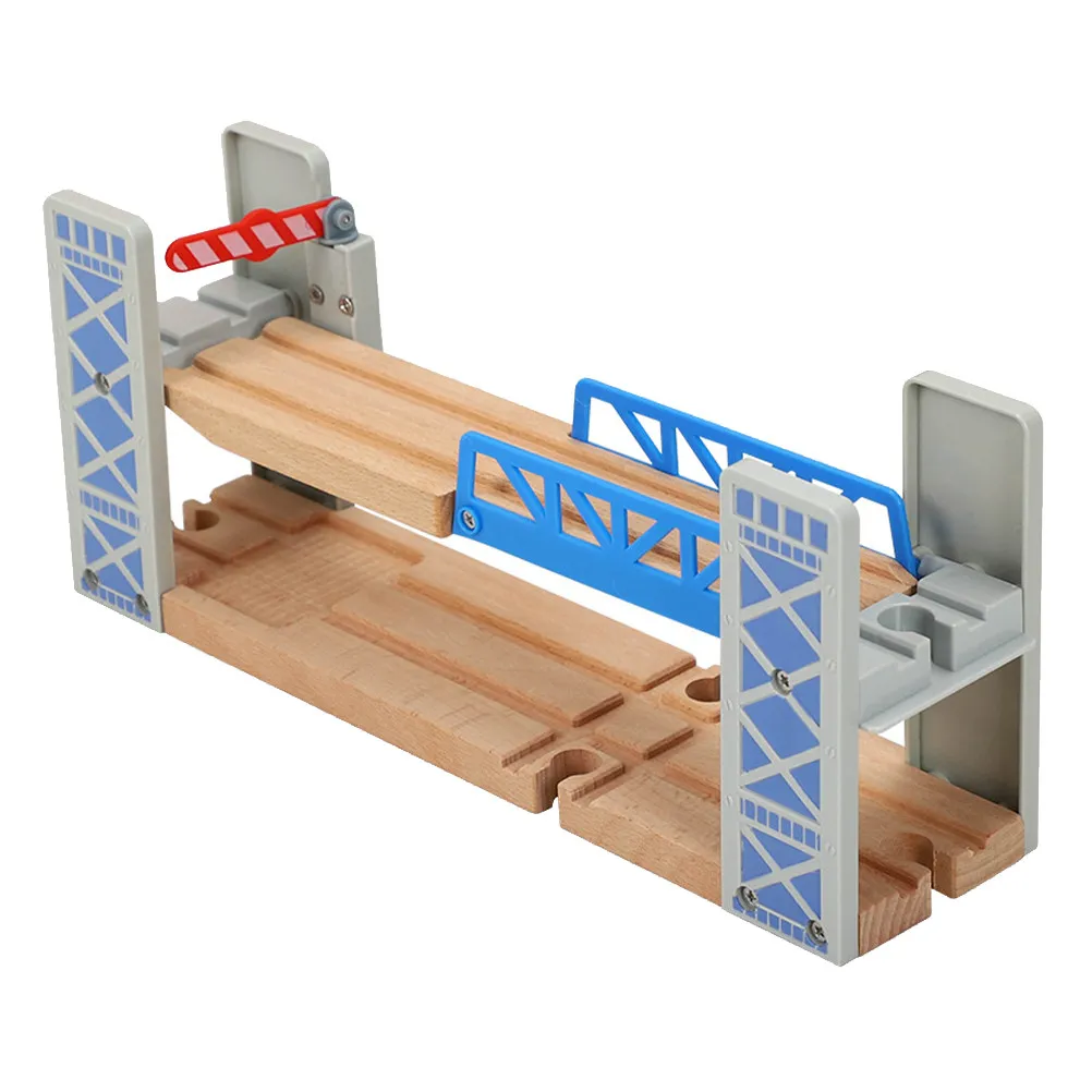 1Set Wooden Railway Tracks Bridge Raised DIY Track Accessory Develops Logical Thinking for Toddlers
1Set Wooden Railway Tracks Bridge Raised DIY Track Accessory Develops Logical Thinking for Toddlers