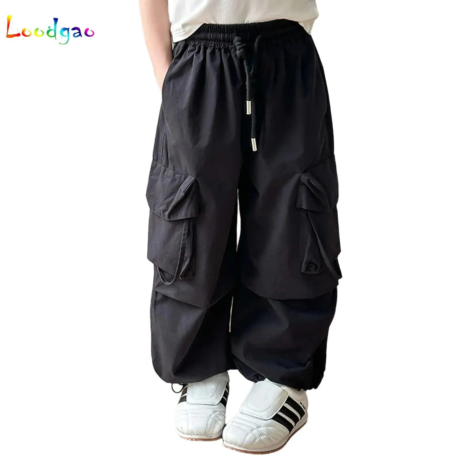 Girls Boys Cargo Pants Fashion Ruched Loose Comfortable Breathable Multiple Pockets Long Pants Fitness Running Casual Trousers
Girls Boys Cargo Pants Fashion Ruched Loose Comfortable Breathable Multiple Pockets Long Pants Fitness Running Casual Trousers