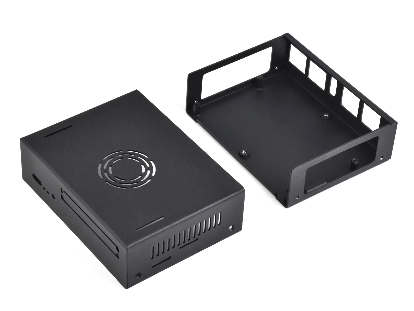 Waveshare Metal case for VisionFive2 Board (NOT Included), With Cooling Fan, Mini-Computer Case, Full Use Of Various Interfaces
Waveshare Metal case for VisionFive2 Board (NOT Included), With Cooling Fan, Mini-Computer Case, Full Use Of Various Interfaces