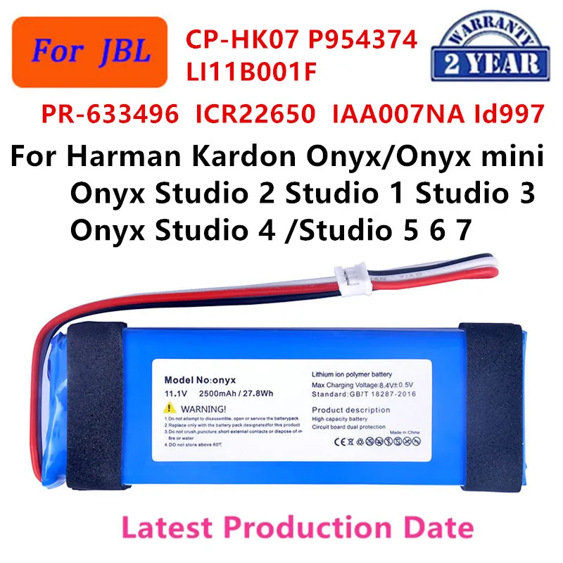 Совершенно новый аккумулятор IAA007NA ICR22650 для Harman Kardon Onyx Studio1 2 3/Onyx mini/Studio 5/Studio 4 Замена динамика
Совершенно новый аккумулятор IAA007NA ICR22650 для Harman Kardon Onyx Studio1 2 3/Onyx mini/Studio 5/Studio 4 Замена динамика