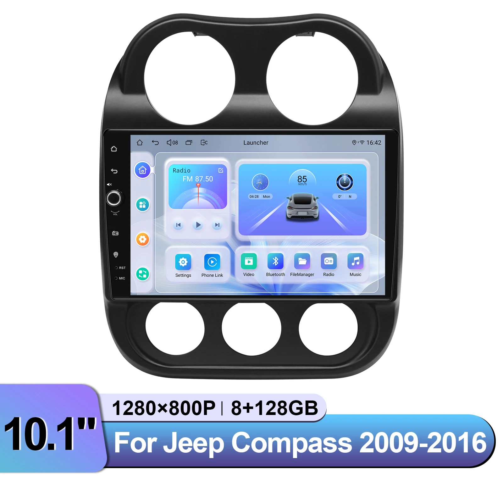 JOYING 10.1" Android 13.0 Car Radio Stereo Multimedia Player for Jeep Compass 2009-2016 GPS Navigation Plug & Play
JOYING 10.1" Android 13.0 Car Radio Stereo Multimedia Player for Jeep Compass 2009-2016 GPS Navigation Plug & Play