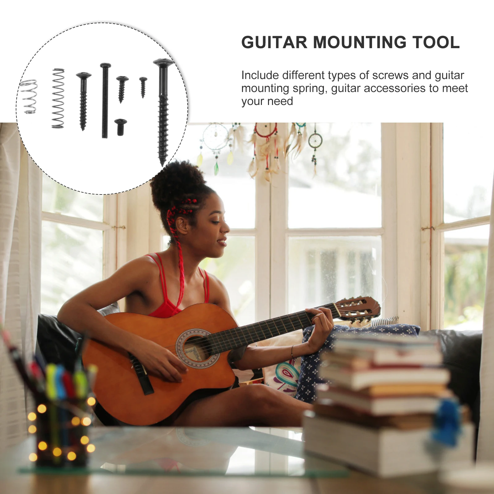 240 Pcs Guitar Hardware Accessories Pickup Truck Mounting Screws Electric Stainless Steel Neck Assortment Kit
240 Pcs Guitar Hardware Accessories Pickup Truck Mounting Screws Electric Stainless Steel Neck Assortment Kit