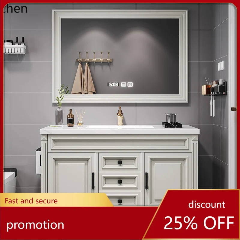 HT smart oak paint floor-to-ceiling bathroom cabinet combination bathroom rock slab washstand hand basin
HT smart oak paint floor-to-ceiling bathroom cabinet combination bathroom rock slab washstand hand basin