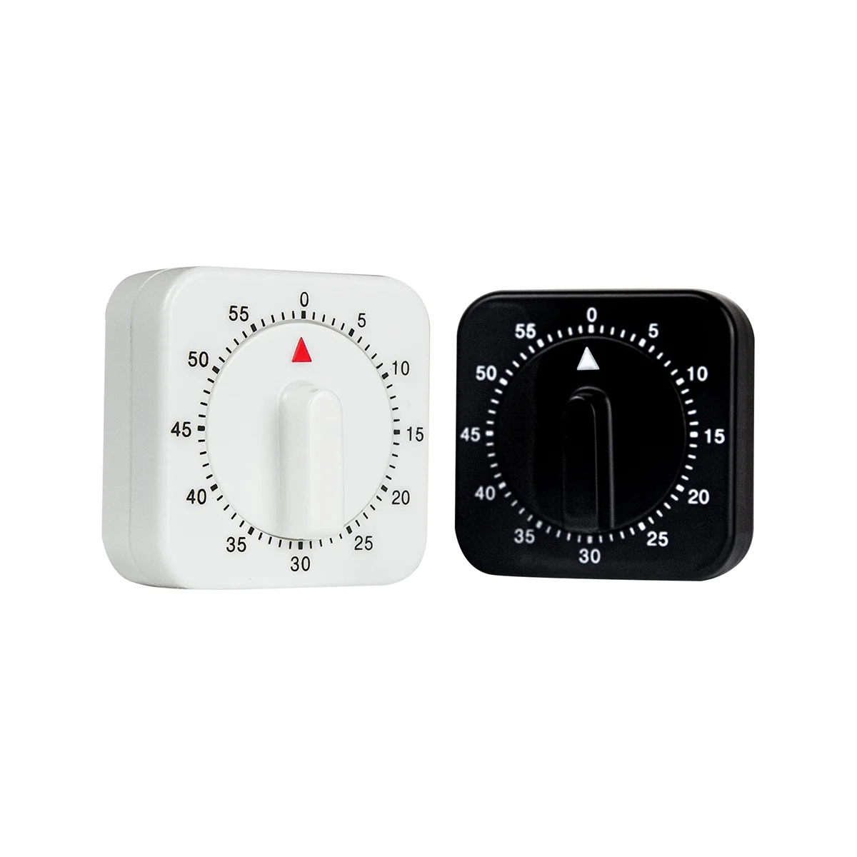 2-Pack Square 60 Mechanical Kitchen Timer,Chef Cooking Timer Clock with Loud Alarm,
2-Pack Square 60 Mechanical Kitchen Timer,Chef Cooking Timer Clock with Loud Alarm,