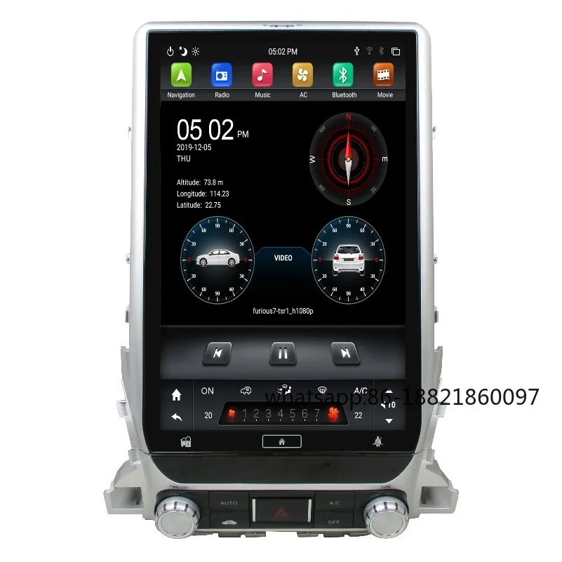 13.3-inch PX6 Android 9.0 4GB RAM car audio and video player
13.3-inch PX6 Android 9.0 4GB RAM car audio and video player