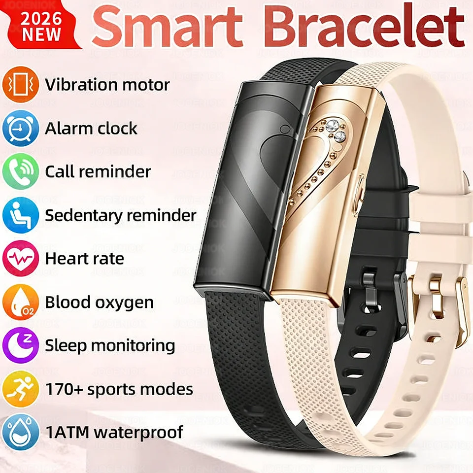 2026 New Couple Smart Bracelet Real-time Heart Rate Monitor Sport Fitness Tracker Wristband IP67 Waterproof Smart Watch For Gift
2026 New Couple Smart Bracelet Real-time Heart Rate Monitor Sport Fitness Tracker Wristband IP67 Waterproof Smart Watch For Gift
