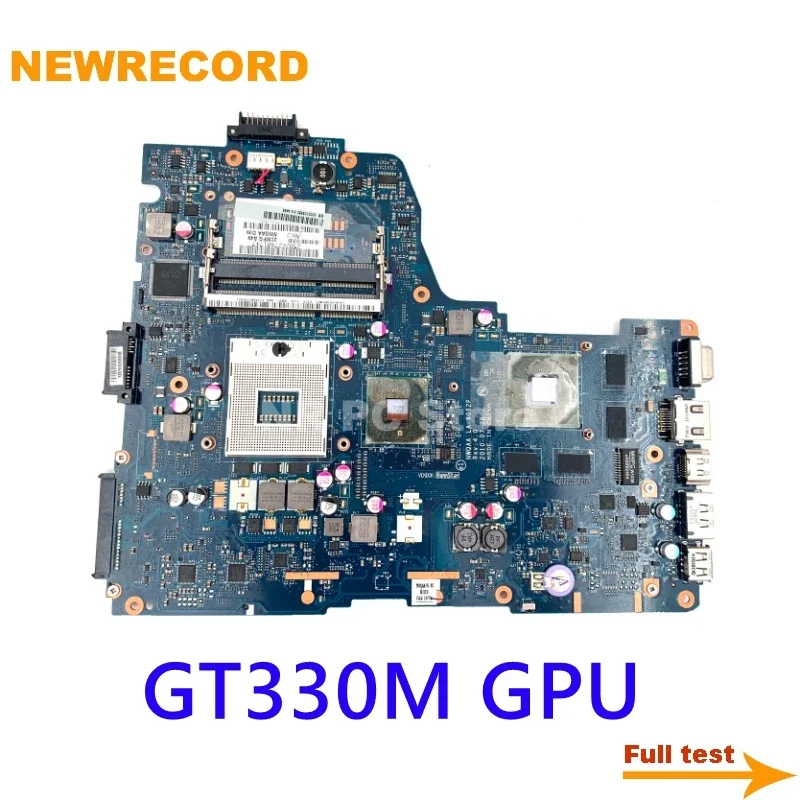 For Toshiba Satellite A660 A665 Laptop Motherboard NWQAA LA-6062P K000109880 HM55 RPGA988A DDR3 GT330M 1GB GPU
For Toshiba Satellite A660 A665 Laptop Motherboard NWQAA LA-6062P K000109880 HM55 RPGA988A DDR3 GT330M 1GB GPU