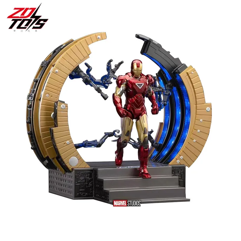 ZD Toys The Avengers Iron Man MK6 WITH SUIT-UP GANTRY LED Light Tony Stark Iron Man Action Figure Model Toys
ZD Toys The Avengers Iron Man MK6 WITH SUIT-UP GANTRY LED Light Tony Stark Iron Man Action Figure Model Toys