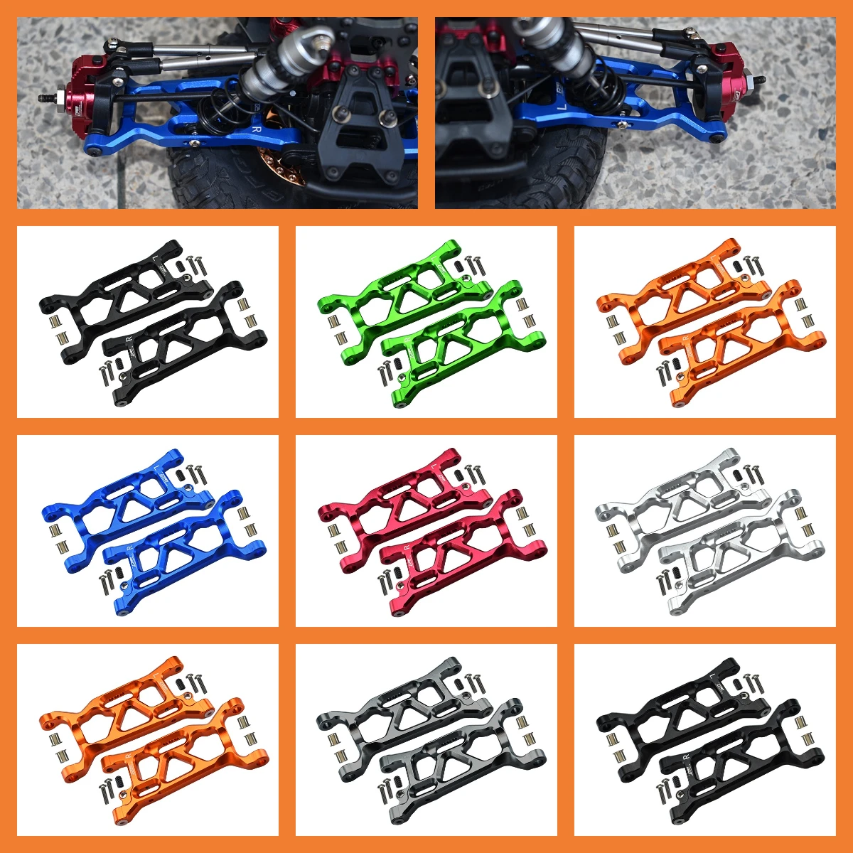 GPM LOSI 1/10 Lasernut Tenacity Ultra 4 Rock-Los03028 For Aluminum Front Lower Arms 
GPM LOSI 1/10 Lasernut Tenacity Ultra 4 Rock-Los03028 For Aluminum Front Lower Arms