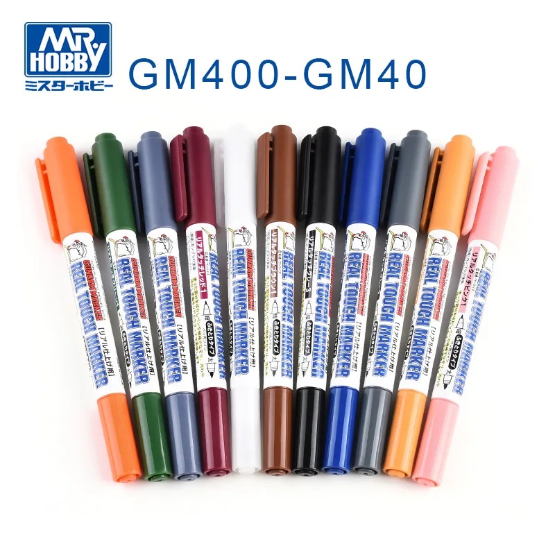 Mr Hobby GM400-GM410 Anime Sci-Fi Mecha Doll Painting Real Touch Gunpla Pen Marker For DIY Scale Ship Tank Car Plane Model Kit
Mr Hobby GM400-GM410 Anime Sci-Fi Mecha Doll Painting Real Touch Gunpla Pen Marker For DIY Scale Ship Tank Car Plane Model Kit