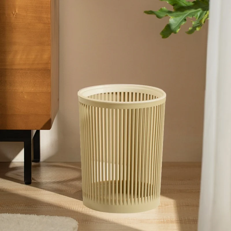 F2 Hollow Trash Can Household Sanitary Bucket Large Capacity Wear Resistant Office Living Room Paper Basket Deep Khaki Home
F2 Hollow Trash Can Household Sanitary Bucket Large Capacity Wear Resistant Office Living Room Paper Basket Deep Khaki Home