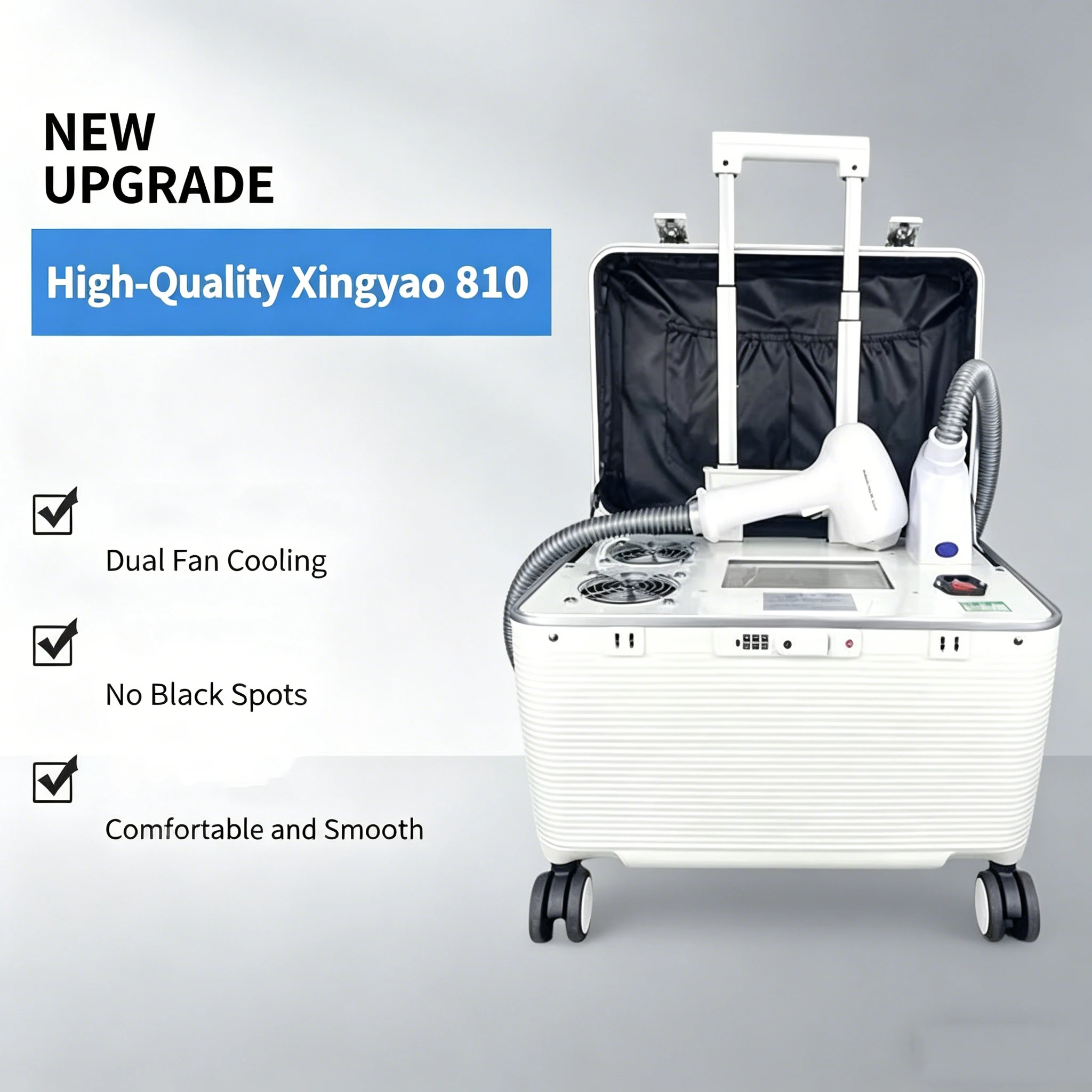 808 multifunctional all-in-one portable high-power beauty salon skin rejuvenation and whitening machine
808 multifunctional all-in-one portable high-power beauty salon skin rejuvenation and whitening machine