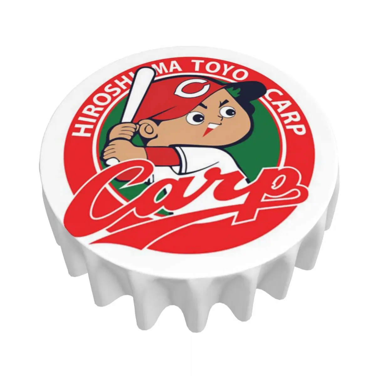 Hiroshima Toyo Carp Waterproof Round Tablecloth Oilproof Table Cloth for Kitchen Events Dining Table Cover 60 inches
Hiroshima Toyo Carp Waterproof Round Tablecloth Oilproof Table Cloth for Kitchen Events Dining Table Cover 60 inches