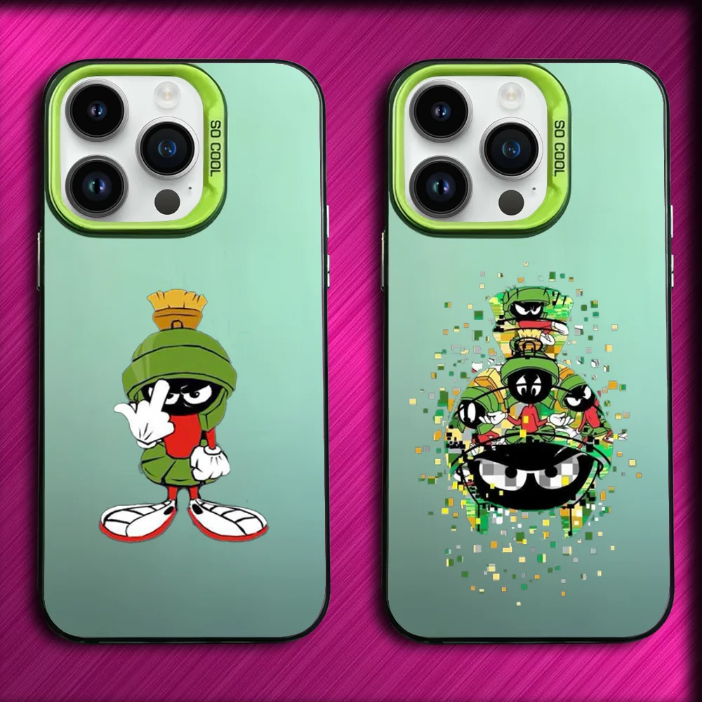 M-Marvins The M-Martian Phone Case For iPhone 16,15,14,13,12,11,Mini,Pro,MAX Green Matte Silicone Cover
M-Marvins The M-Martian Phone Case For iPhone 16,15,14,13,12,11,Mini,Pro,MAX Green Matte Silicone Cover