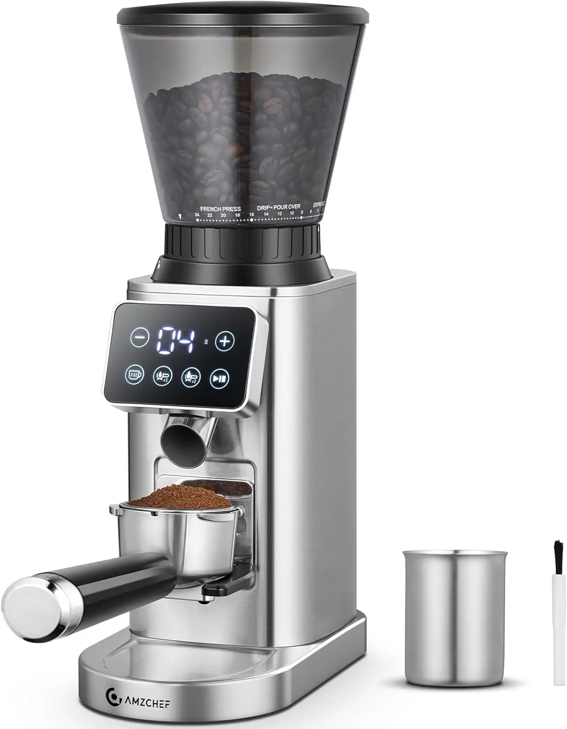 Coffee Grinder, Coffee Bean Grinder for Home Use with Precise Grinding, LED Control Panel, Detachable Funnel Stand,
Coffee Grinder, Coffee Bean Grinder for Home Use with Precise Grinding, LED Control Panel, Detachable Funnel Stand,