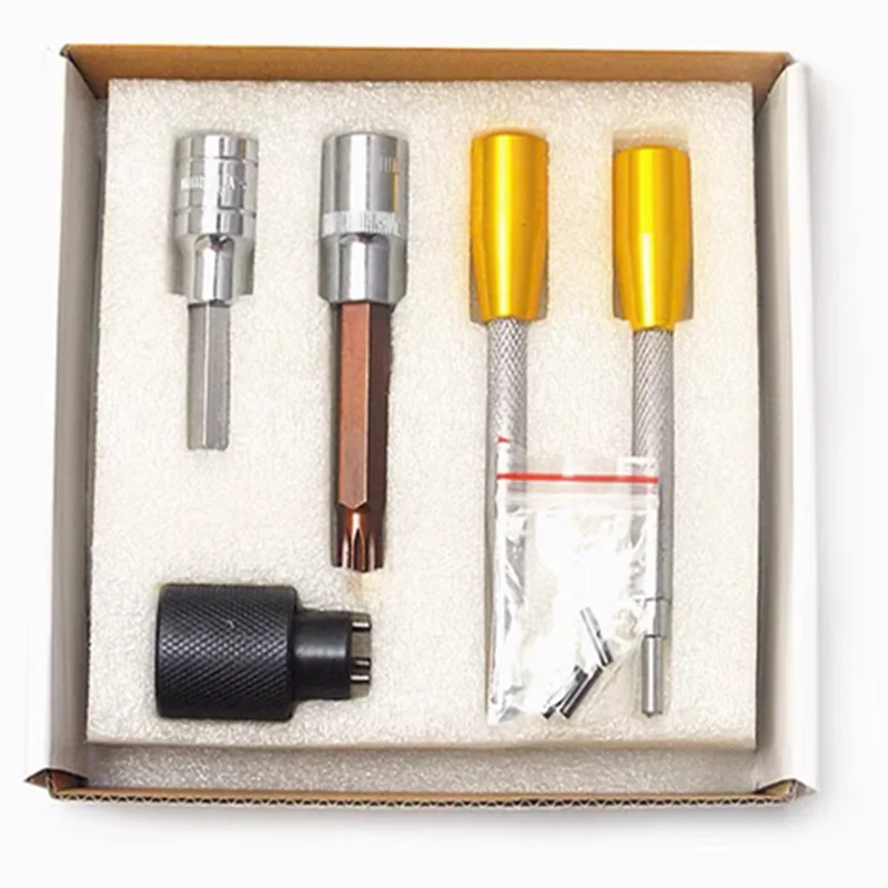 Juego de 6 Herramientas para Desmontar Inyectores Common Rail Diésel para BOSCH DENSO
Juego de 6 Herramientas para Desmontar Inyectores Common Rail Diésel para BOSCH DENSO